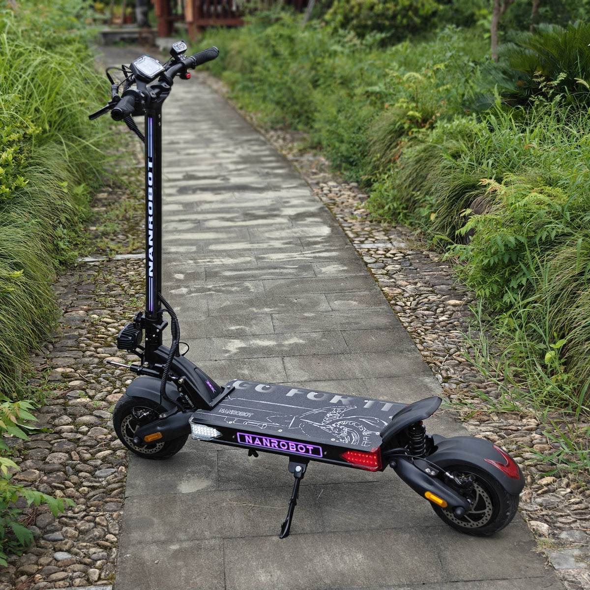 NANROBOT LS7+ 72V Black electric scooter