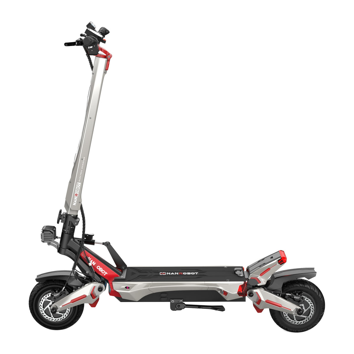 NANROBOT N6 72V Silver Red electric scooter