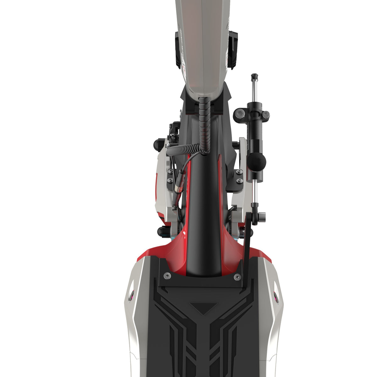 NANROBOT N6 72V Silver Red electric scooter