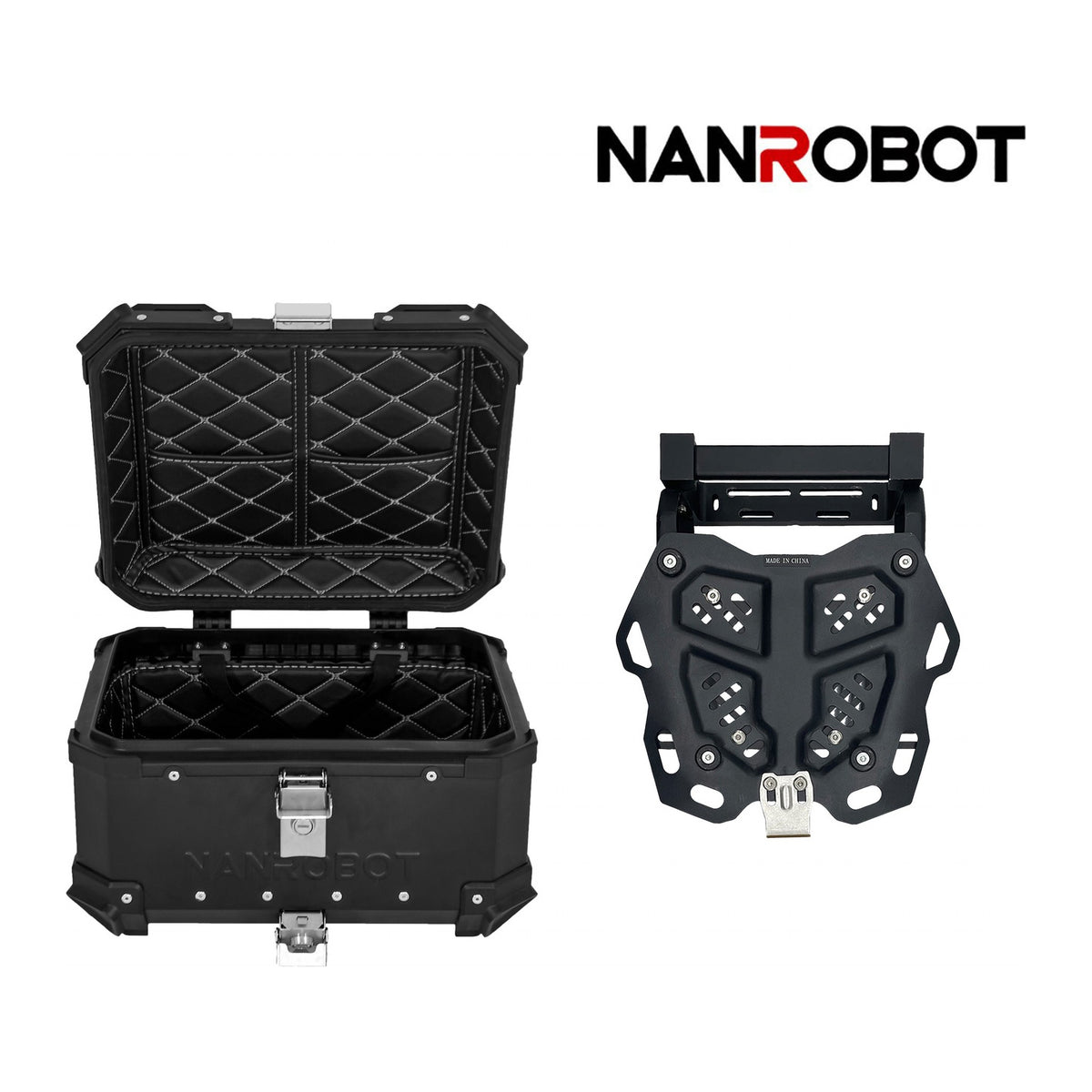 NANROBOT scooter trunk with bracket