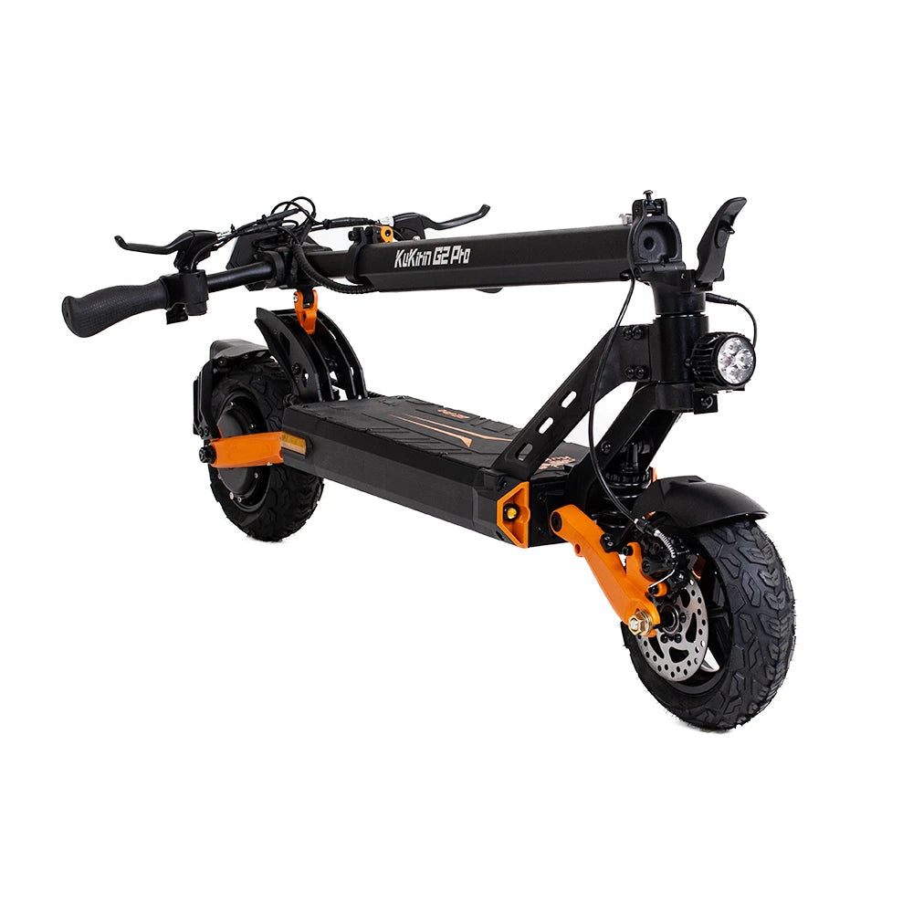KuKirin G2 pro Electric Scooter main image without seat folded position front look