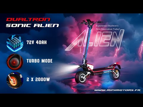 Dualtron Sonic Alien Electric Scooter video