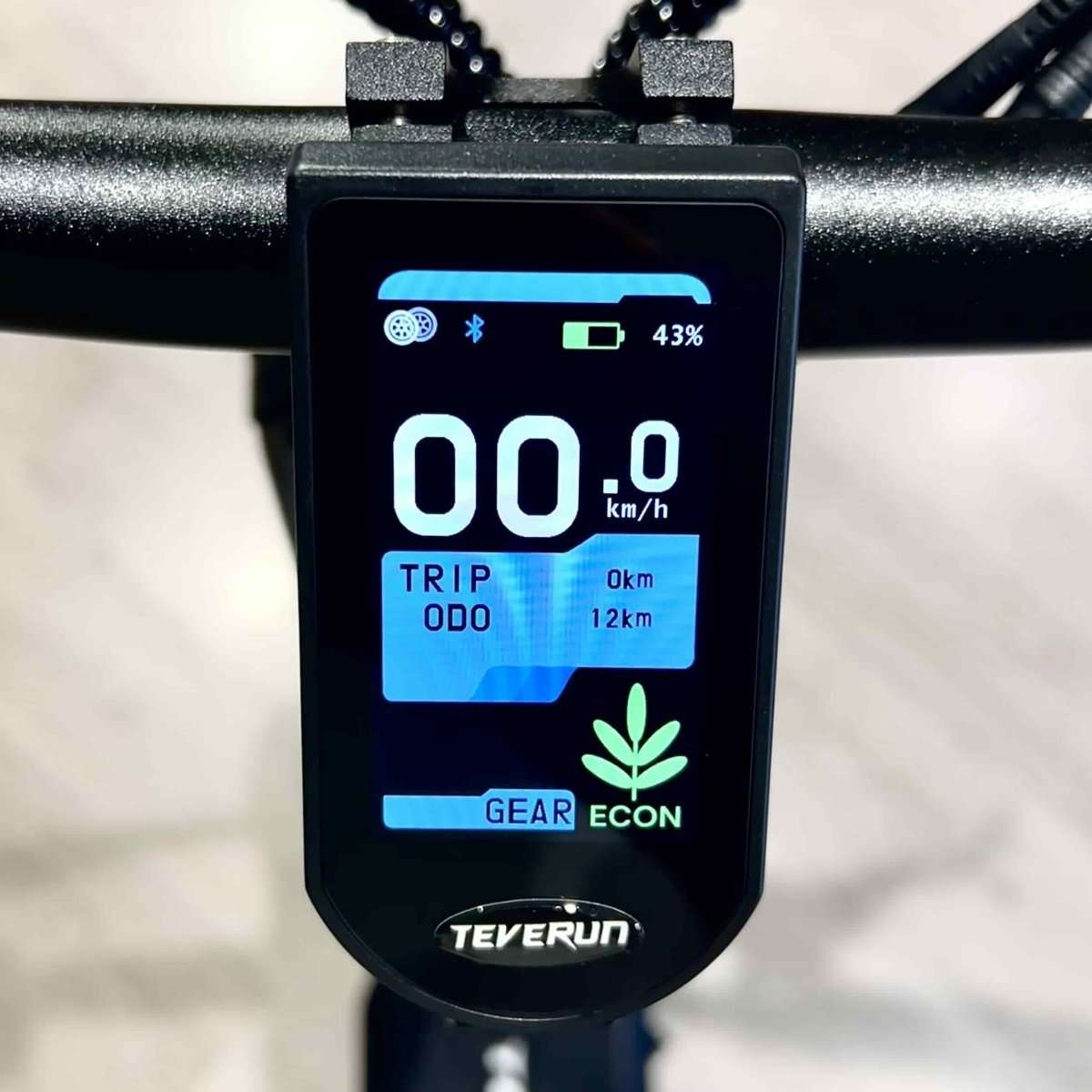 TEVERUN FIGHTER MINI ELECTRIC SCOOTER TFT connected screen