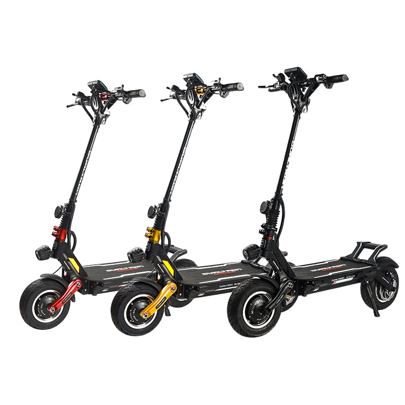 DUALTRON ACHILLEUS ELECTRIC SCOOTER red gold black