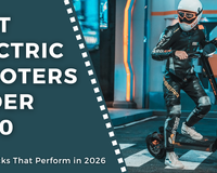 best electric scooter under 500 euros, rider on kukirin g4 electric scooter