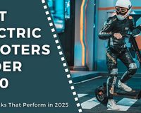 best electric scooter under 500 euros, rider on kukirin g2 electric scooter