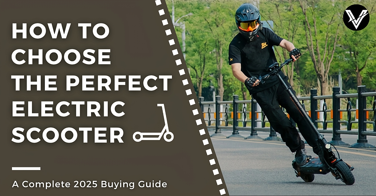 how to choose the pefect electric scooter, a rider on kukirin g2 master with helmet