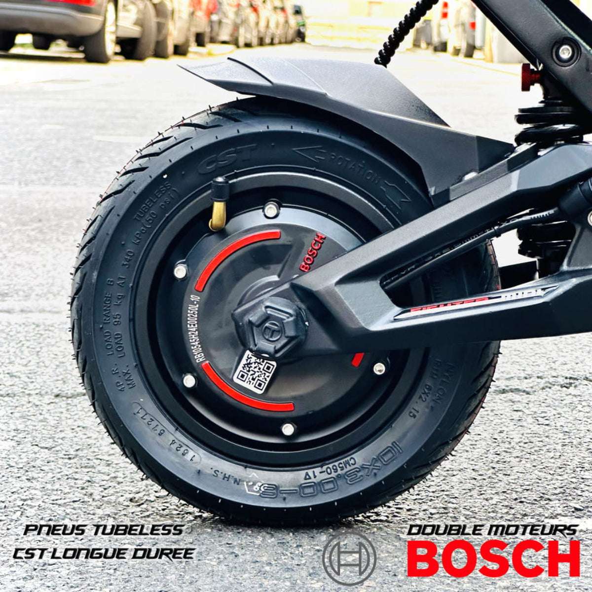 TEVERUN FIGHTER MINI ELECTRIC SCOOTER Bosh dual motor