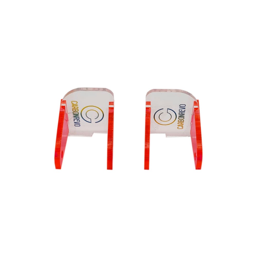 Front LED Cover Carbonrevo Pink Translucent (Pair) Dualtron Raptor, 1, 2, Ultra