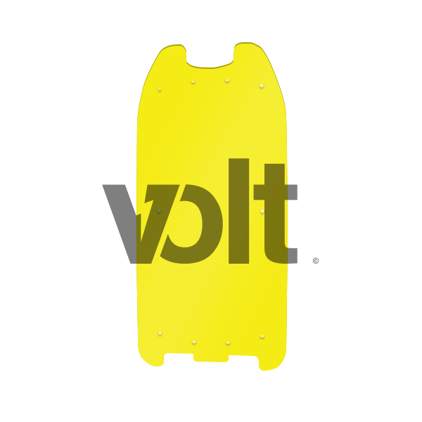 Deck Liner 3mm Yellow Carbon Revo, Dualtron 1, Raptor