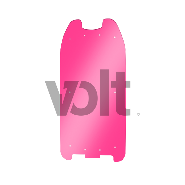 Deck Liner Carbon Revo 3mm Translucent Pink Dualtron 1, Raptor