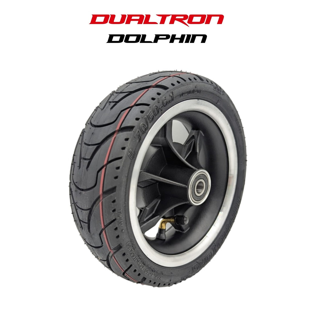 Front Puncture-Proof Tire with Rim Dualtron Dolphin