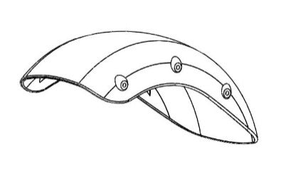 Front Fender Dualtron X, Dualtron X2 Up, Dualtron X Limited