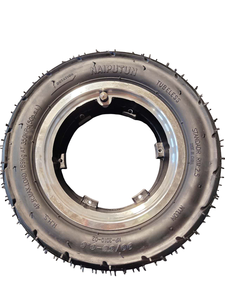 Front Wheel with Puncture-Resistant Tire DUALTRON THUNDER 1/2, STORM, ULTRA, ALIEN