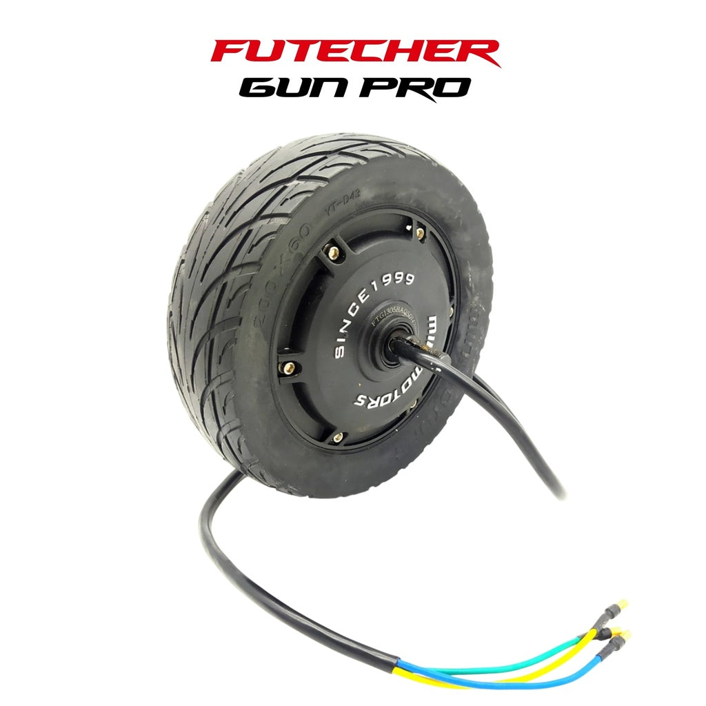 Motor with Tire Futecher Gun Pro 52V