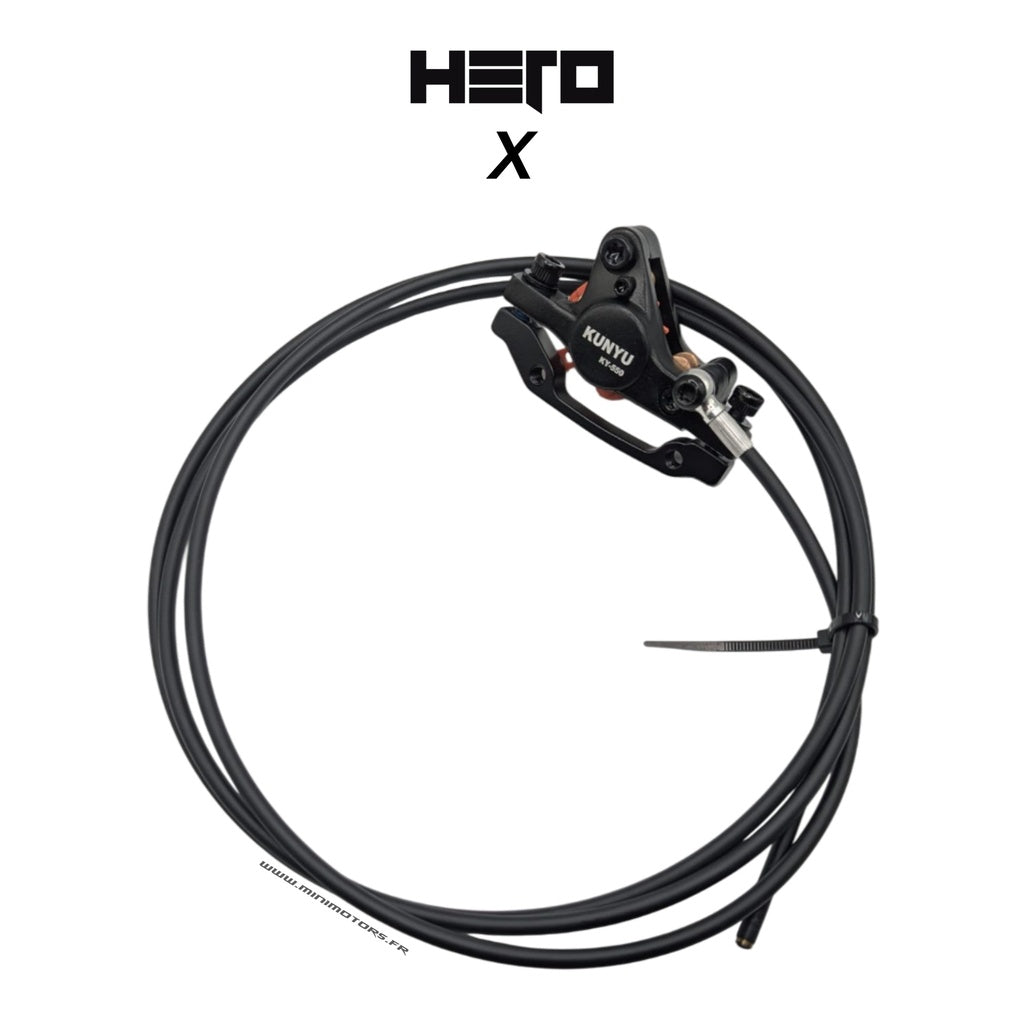Brake Caliper and Rear Brake Hose Hero X