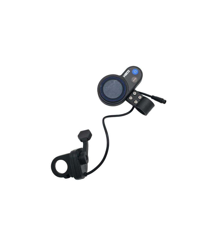 Display and Thumb Throttle Kit Hero S8, Hero S9, Hero S10, Hero X8