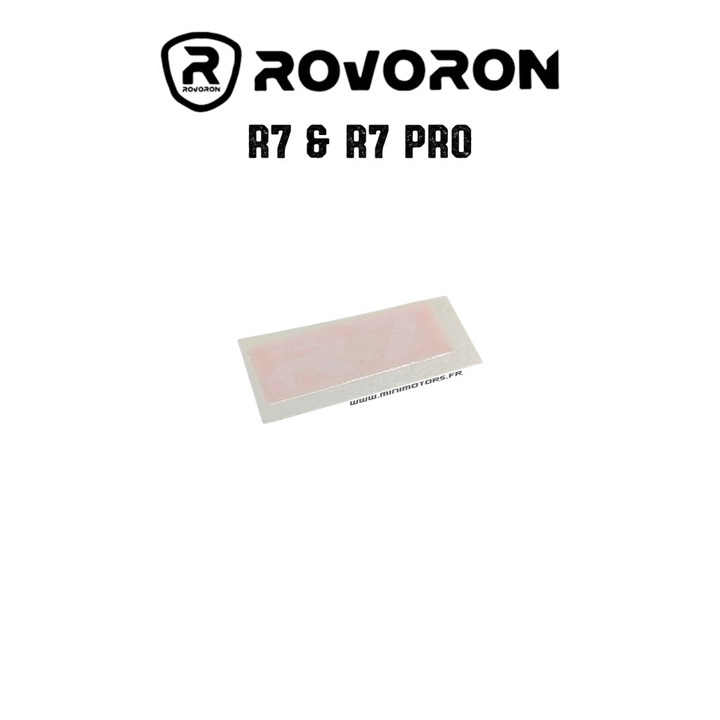 R7 Logo Sticker Fork Arm ROVORON R7, R7 PRO