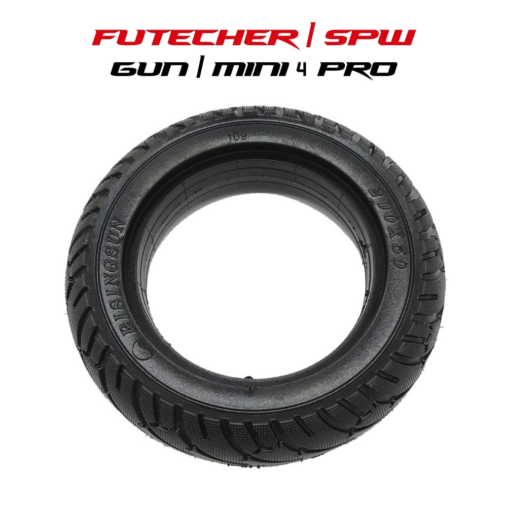 Rear Solid Tire 8 SPW Mini 4 Pro, Futecher Gun (48V)
