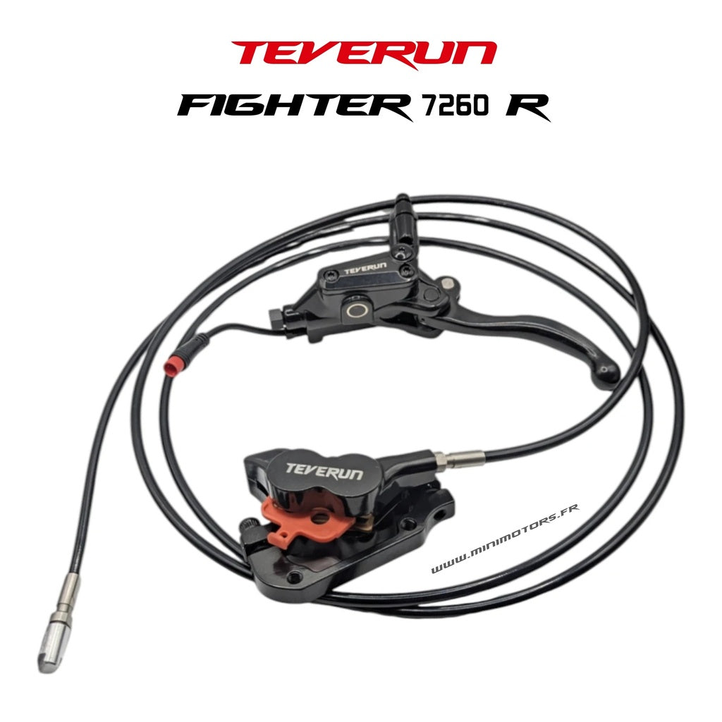 Complete Rear Brake Kit (4 Pistons) V2 Teverun 7260R, Fighter 11 2025