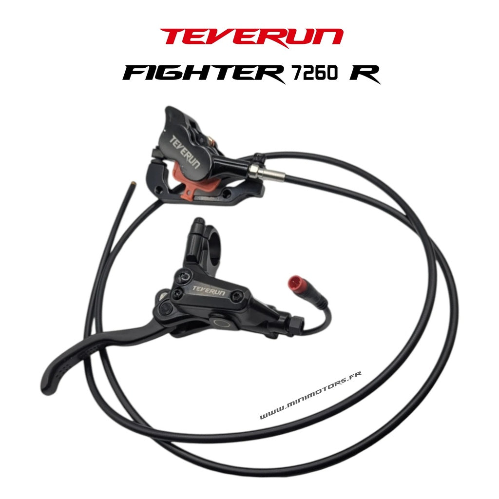 Complete Front Brake Kit (4 Pistons) V2 Teverun 7260R, Fighter 11 2025