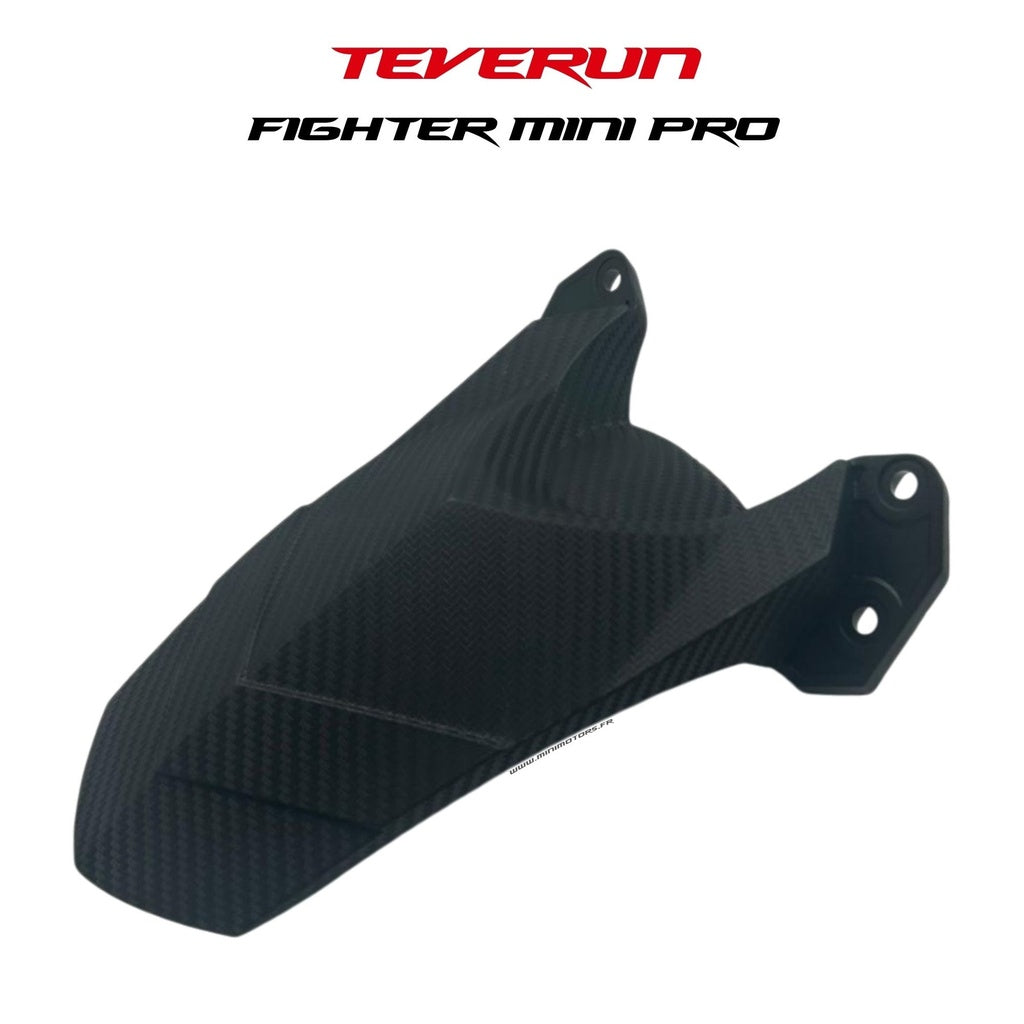 Front and Rear Fender Teverun Fighter Mini Pro 2025 Carbon Effect