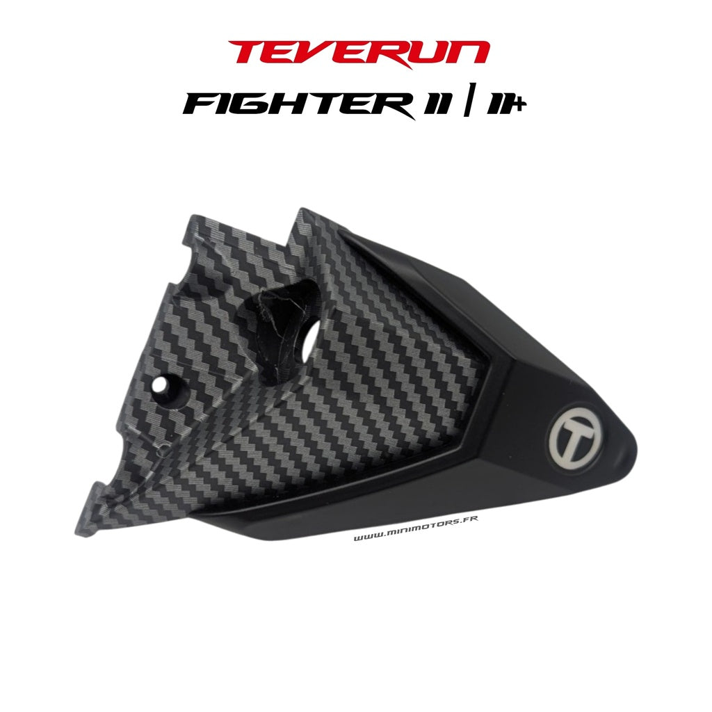 Deck LED Mount Teverun Fighter 11+ 2026 Front Left, Rear Right Carbon Effect
