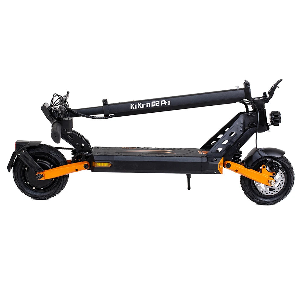 KuKirin G2 pro Electric Scooter main image without seat folded position side look
