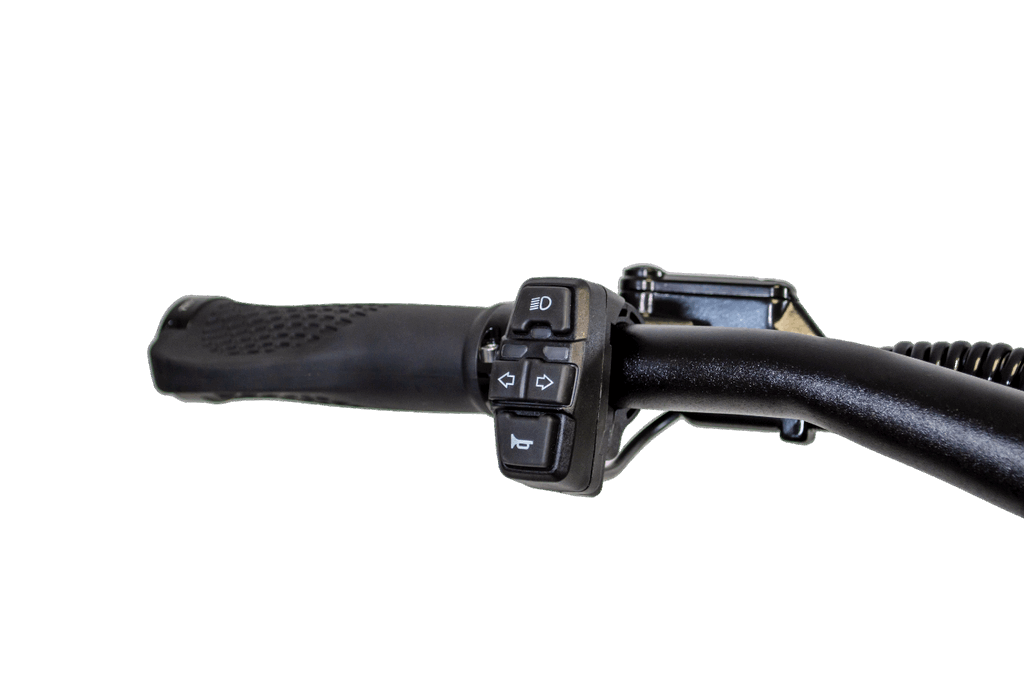 TEVERUN FIGHTER MINI ELECTRIC SCOOTER handlebar commandes 