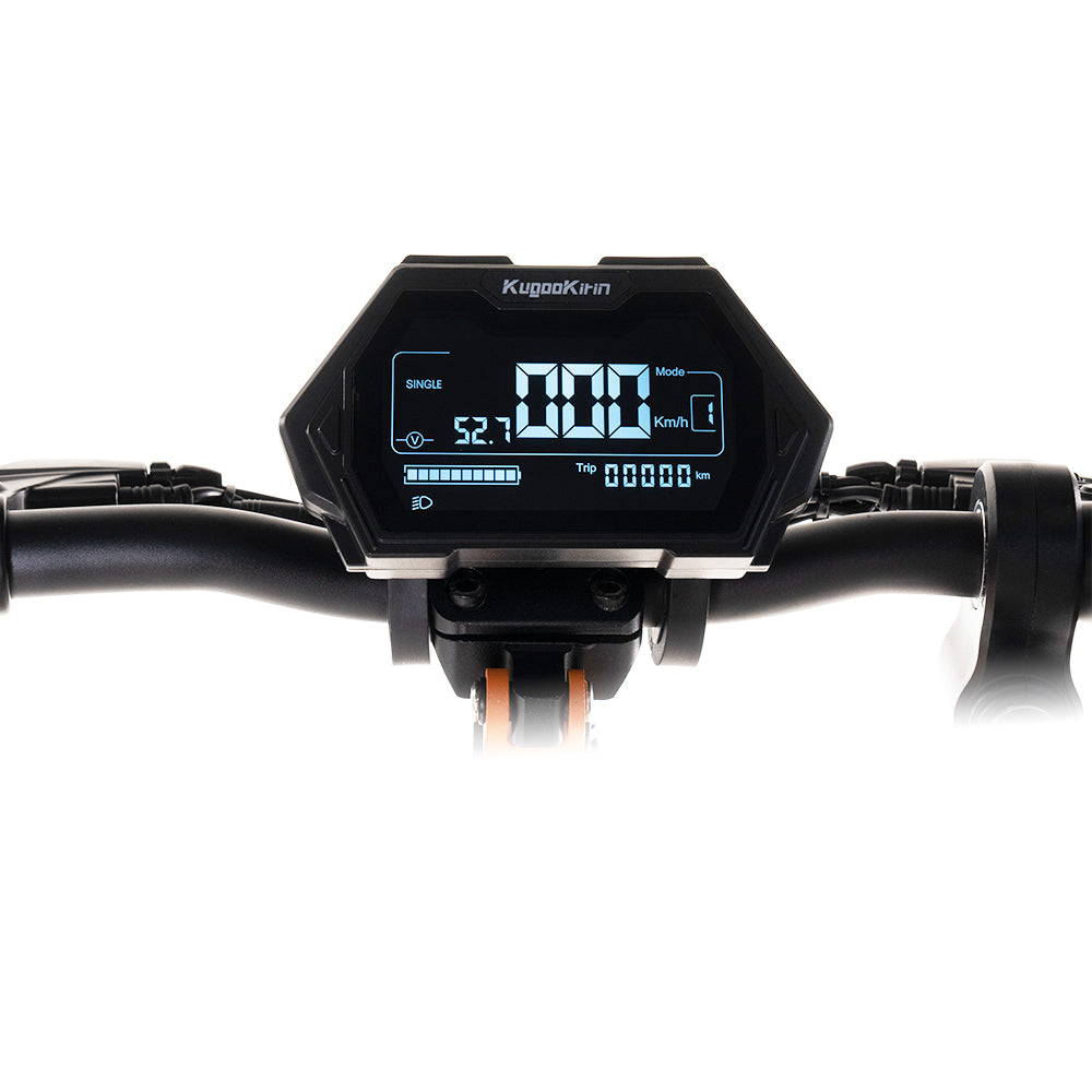 KuKirin G2 Max Electric Scooter main image button control smart dashboard screen