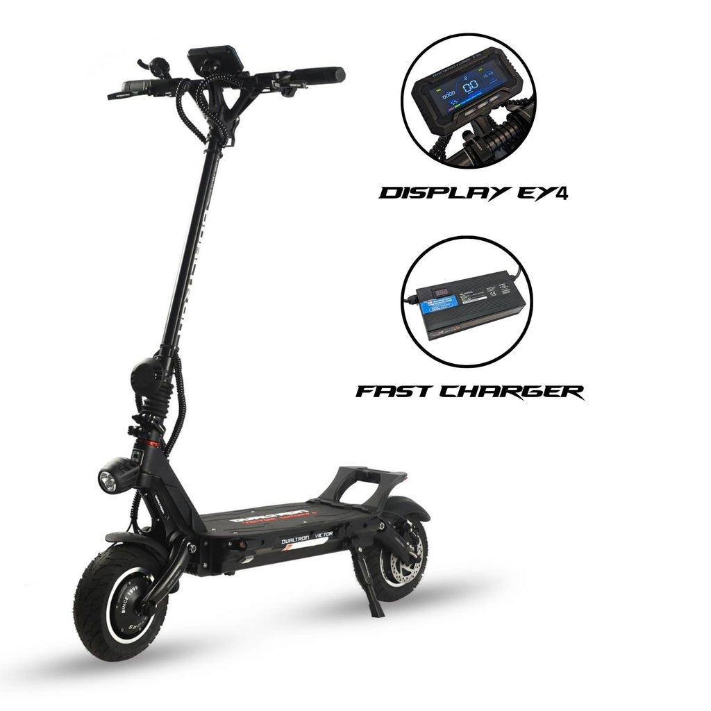 Dualtron Victor Luxury Plus Electric Scooter 60V 28Ah 30AH EY4 2025 Samsung Fast charger display EY4