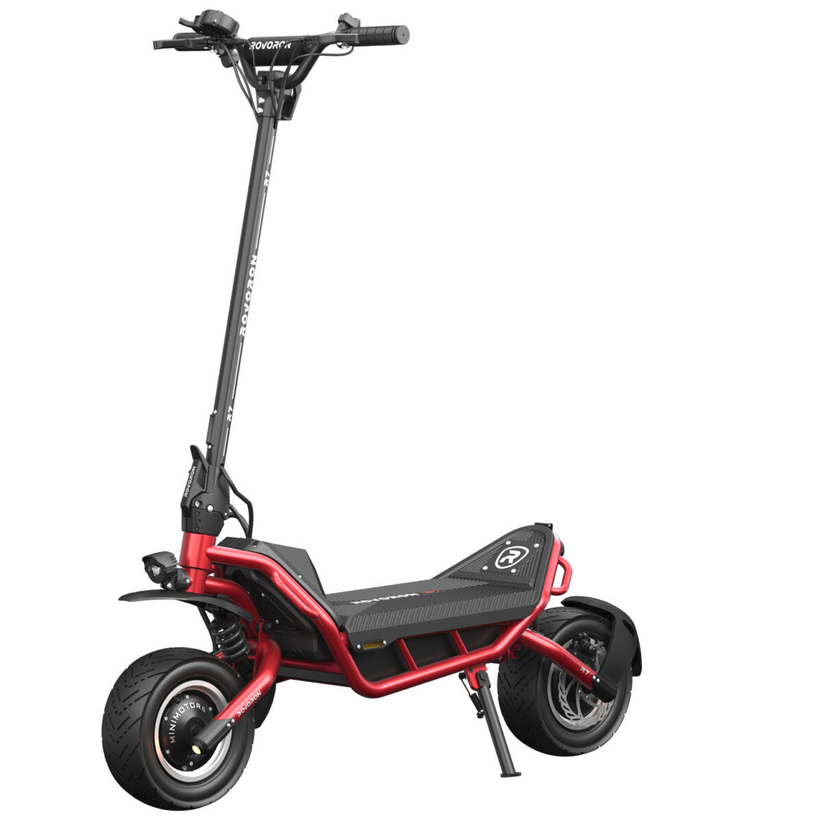 rovoron r7, r7 pro electric scooter red