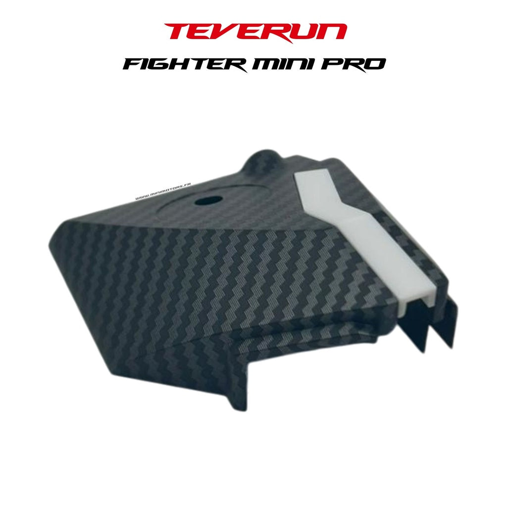 LED Deck Protection Cover Teverun Fighter Mini Pro 2025, Mini 2026 Front Left and Rear Right Carbon Effect