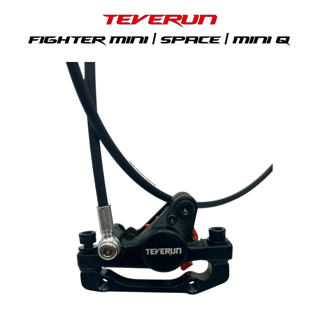 Front Hydraulic Brake Caliper Teverun Fighter Mini, Space, Mini Q