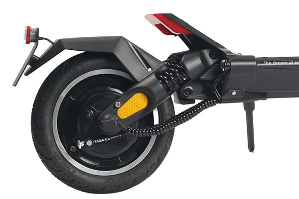 Dualtron Aminia Electric Scooter main image minimotors rear tubeless tire drum brakes rear engine