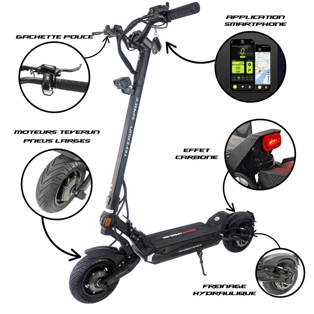TEVERUN BLADE SPACE Electric Scooter