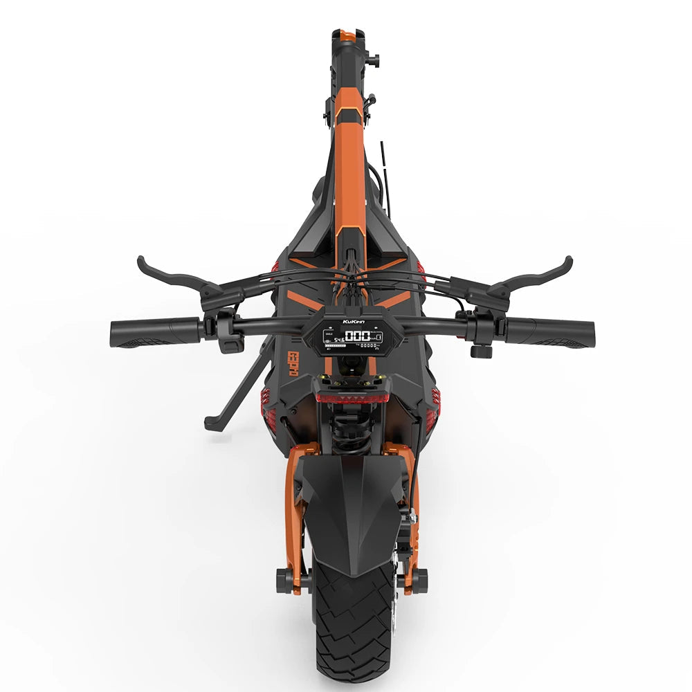 KuKirin G3 Pro Electric Scooter main image folded position scooter convenient position control screen dashboard show rear view