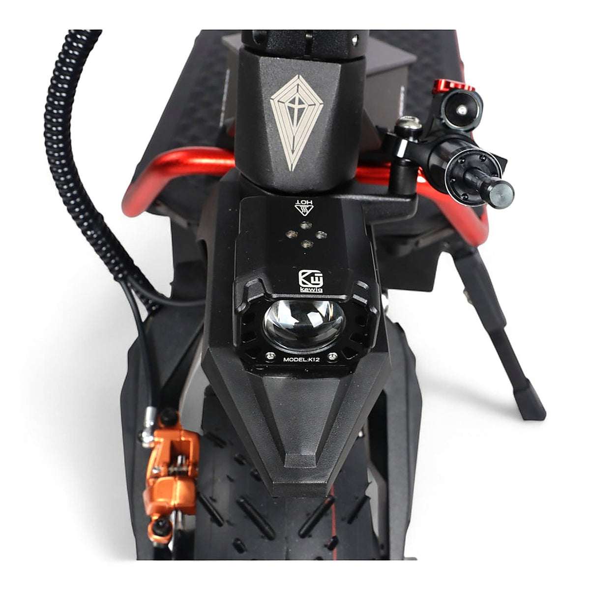 Dualtron Sonic Alien Electric Scooter front light