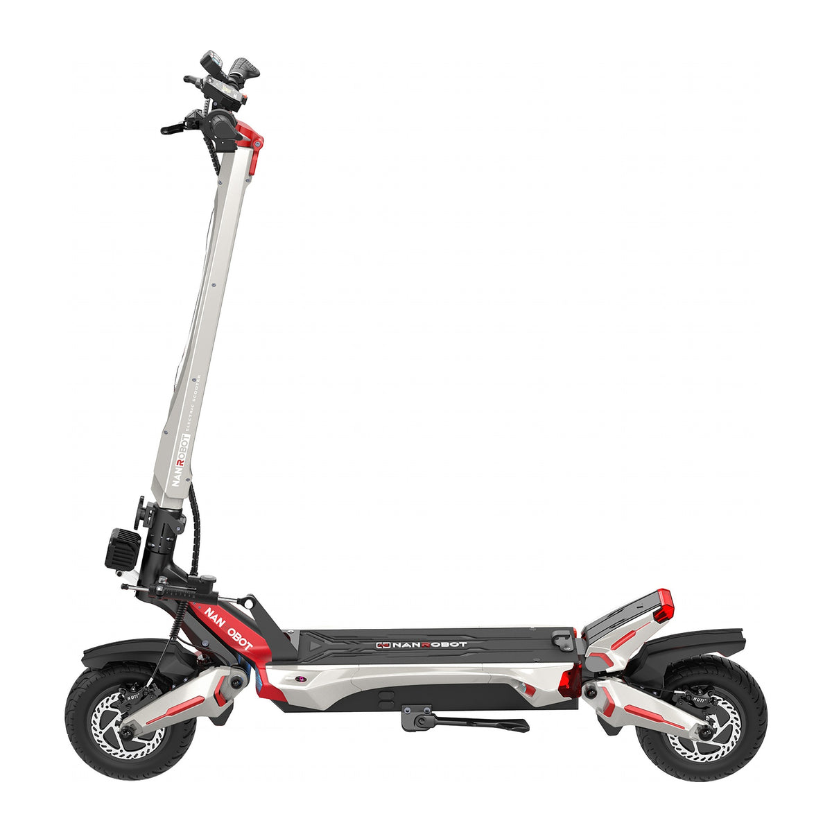 NANROBOT N6 72V Silver Red electric scooter
