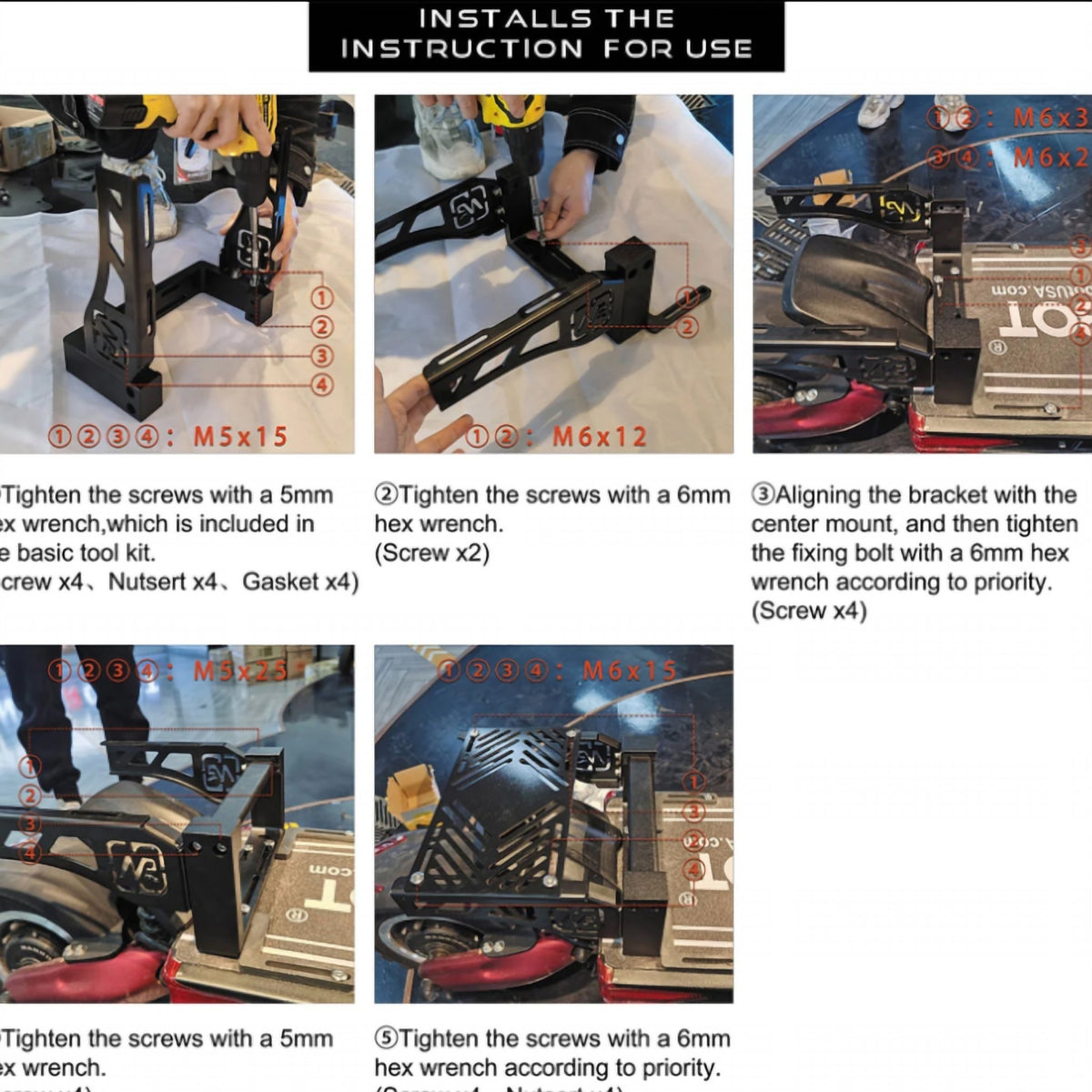 NANROBOT adjustable trunk bracket