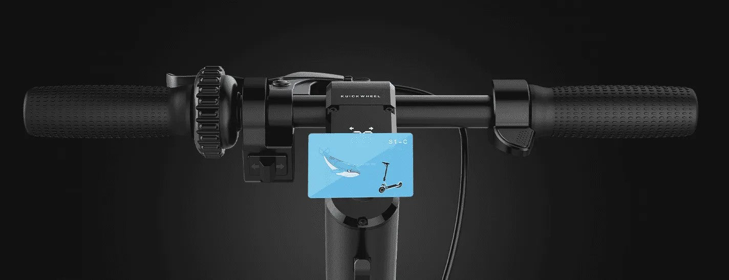 KUICKWHEEL S1-C PRO ELECTRIC SCOOTER NFC UNLOCKING handlebar 