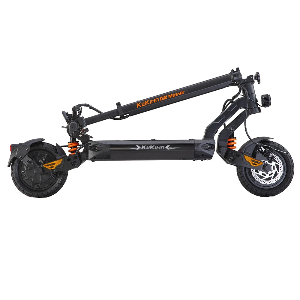 KuKirin G2 Master Electric Scooter - New Model 2025 main image side view folded scooter