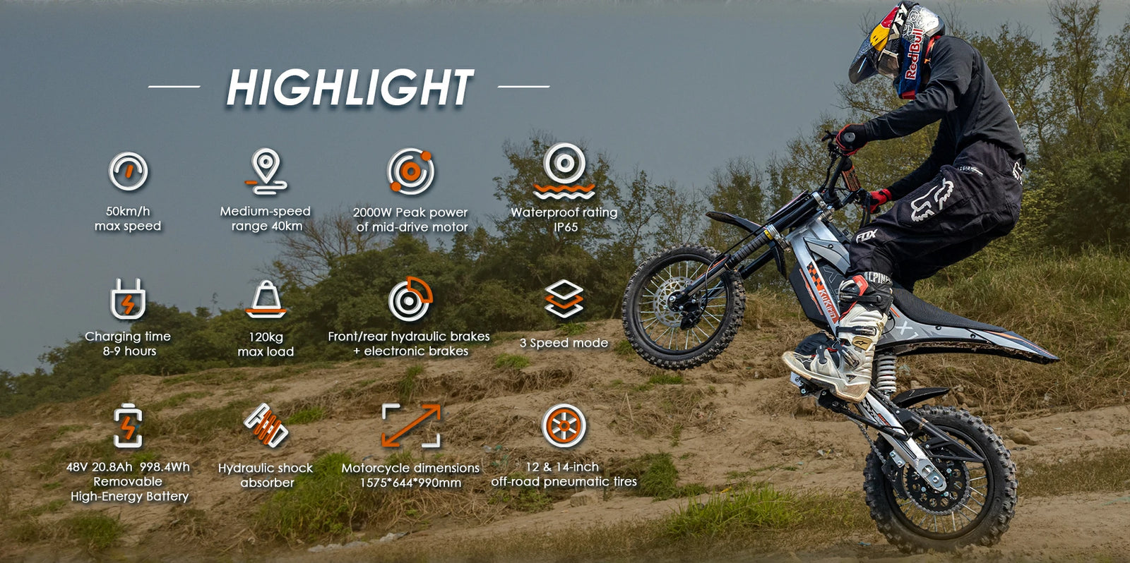 Kukirin X1 Electric Motorcycle